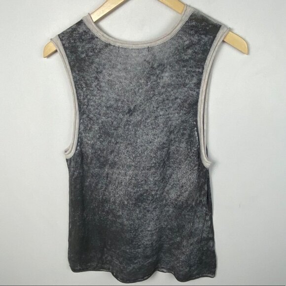 Revolve 27 Miles Malibu Karolina Muslce Tank Top Revolve Grey Tie Dye Size Small - Picture 7 of 9